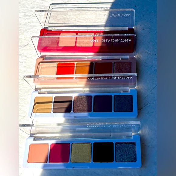 SET OF 4 NATASHA DENONA EYESHADOW PALETTES CUPID AYANA JUBILEE+LTD EDITION PEAK - Picture 1 of 10